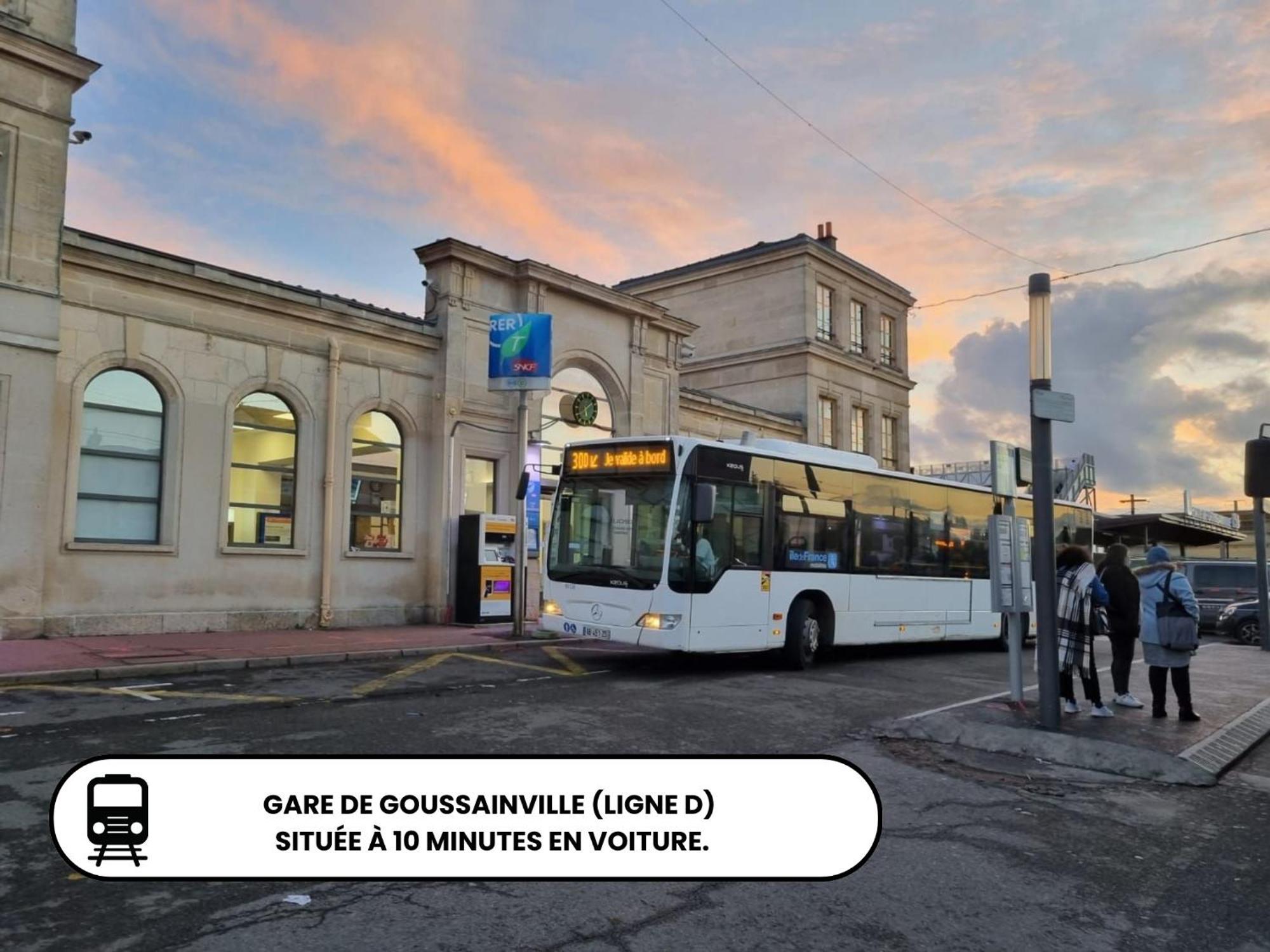 Confort & Style Pres De Cdg Vaudherland Extérieur photo